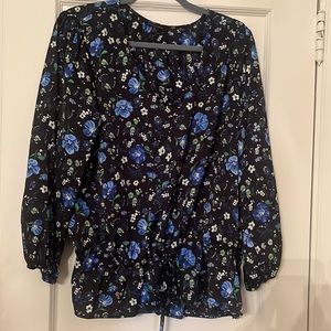 Floral Banana Republic Blouse